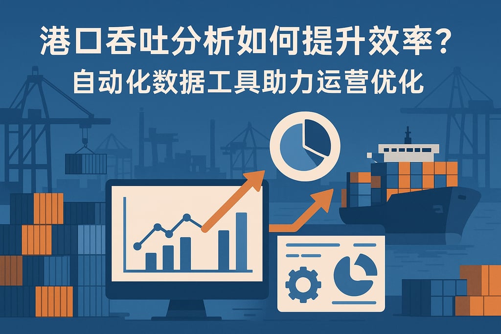 港口吞吐分析如何提升效率？自动化数据工具助力运营优化