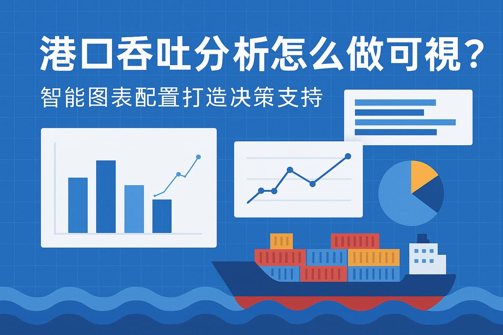 港口吞吐分析怎么做可视化？智能图表配置打造决策支持