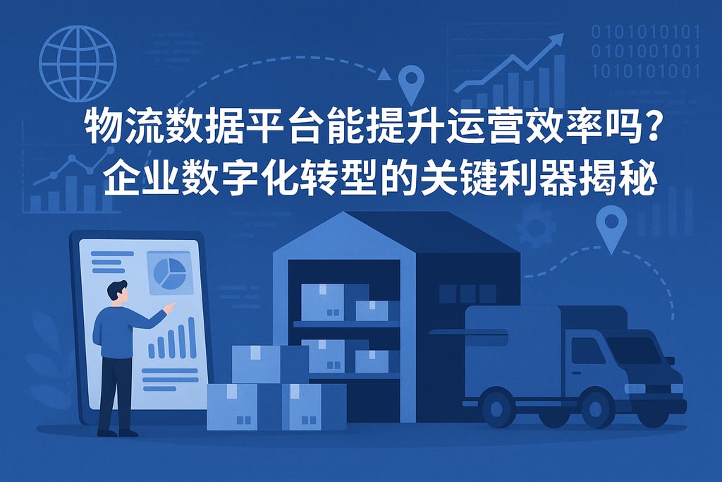 物流数据平台能提升运营效率吗？企业数字化转型的关键利器揭秘