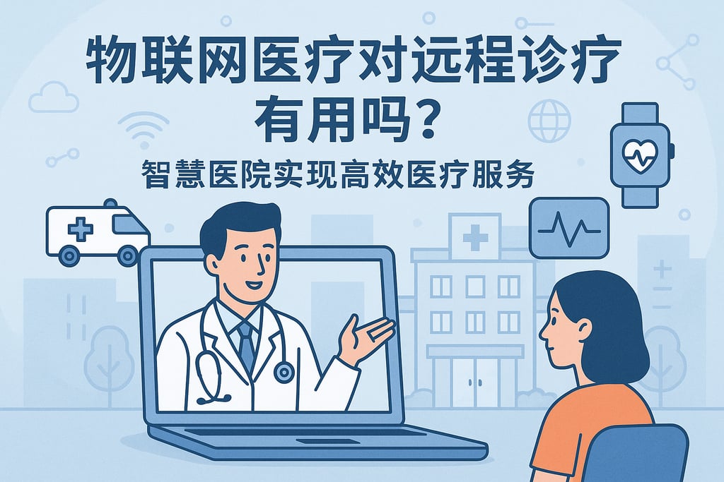 物联网医疗对远程诊疗有用吗？智慧医院实现高效医疗服务