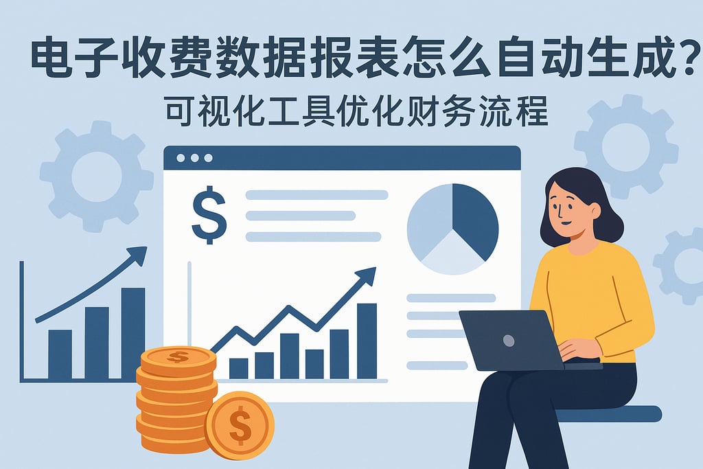 电子收费数据报表怎么自动生成？可视化工具优化财务流程