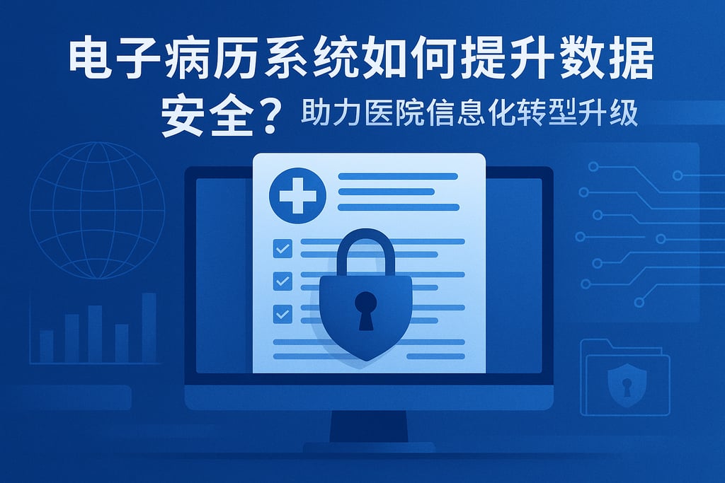 电子病历系统如何提升数据安全？助力医院信息化转型升级