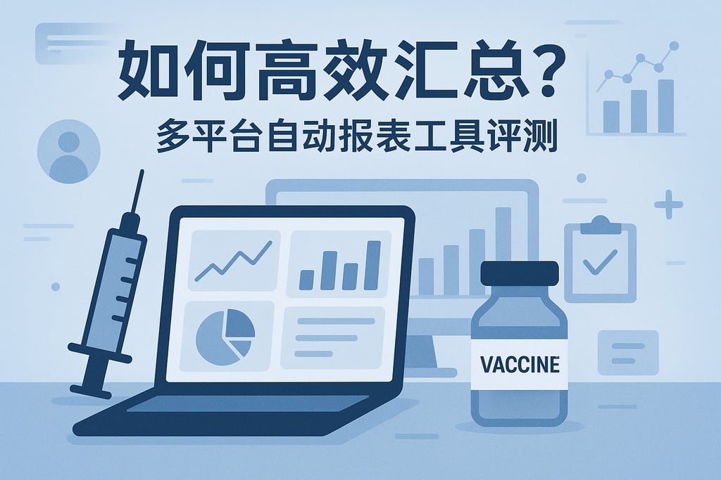 疫苗接种数据如何高效汇总？多平台自动报表工具评测