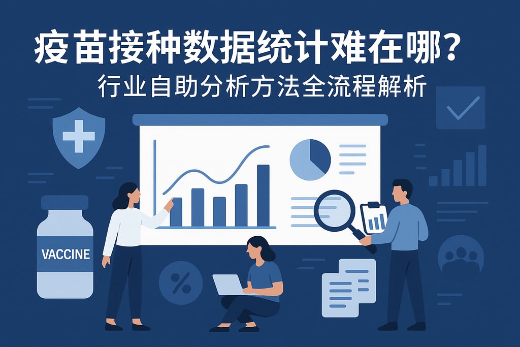 疫苗接种数据统计难在哪？行业自助分析方法全流程解析