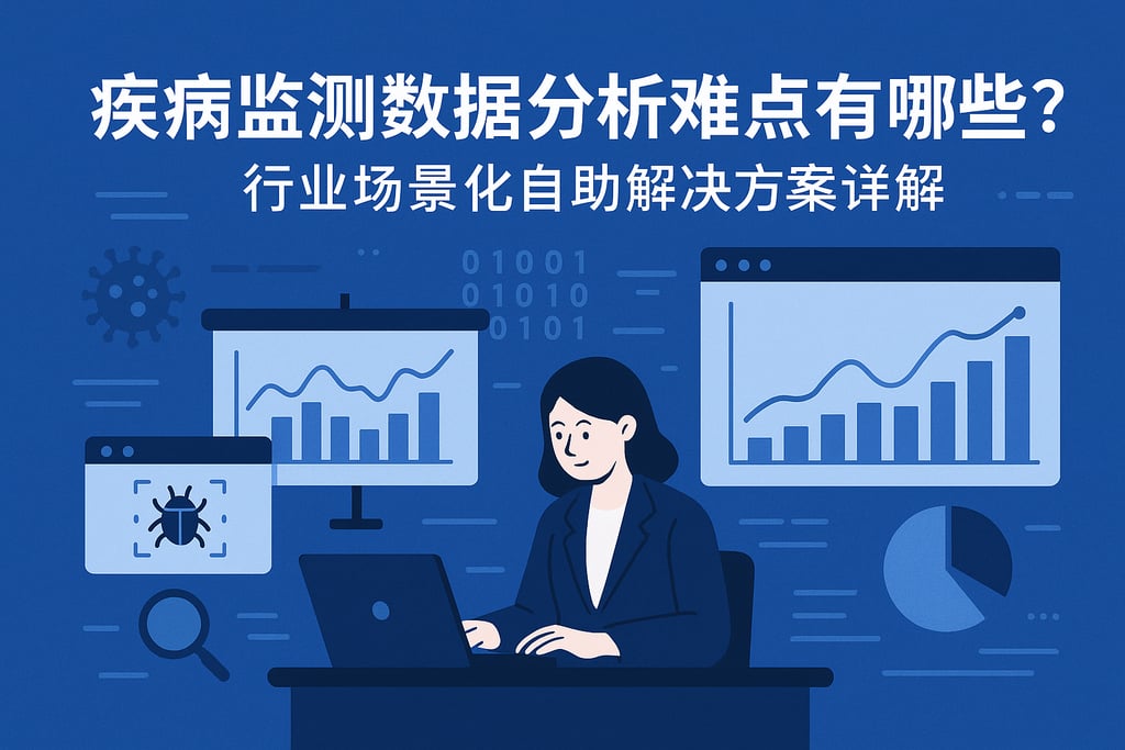 疾病监测数据分析难点有哪些？行业场景化自助解决方案详解