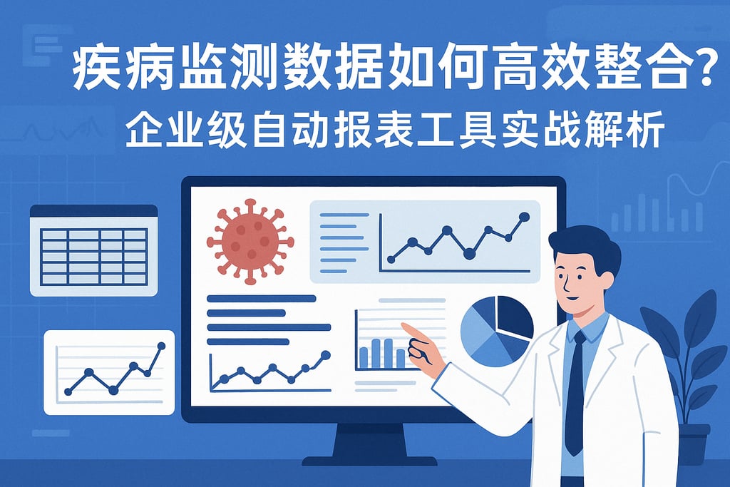 疾病监测数据如何高效整合？企业级自动报表工具实战解析