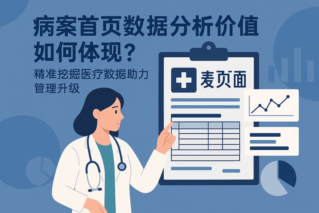 病案首页数据分析价值如何体现？精准挖掘医疗数据助力管理升级