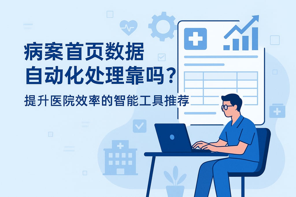 病案首页数据自动化处理靠谱吗？提升医院效率的智能工具推荐