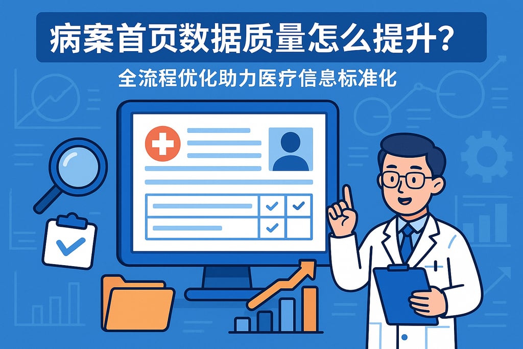 病案首页数据质量怎么提升？全流程优化助力医疗信息标准化