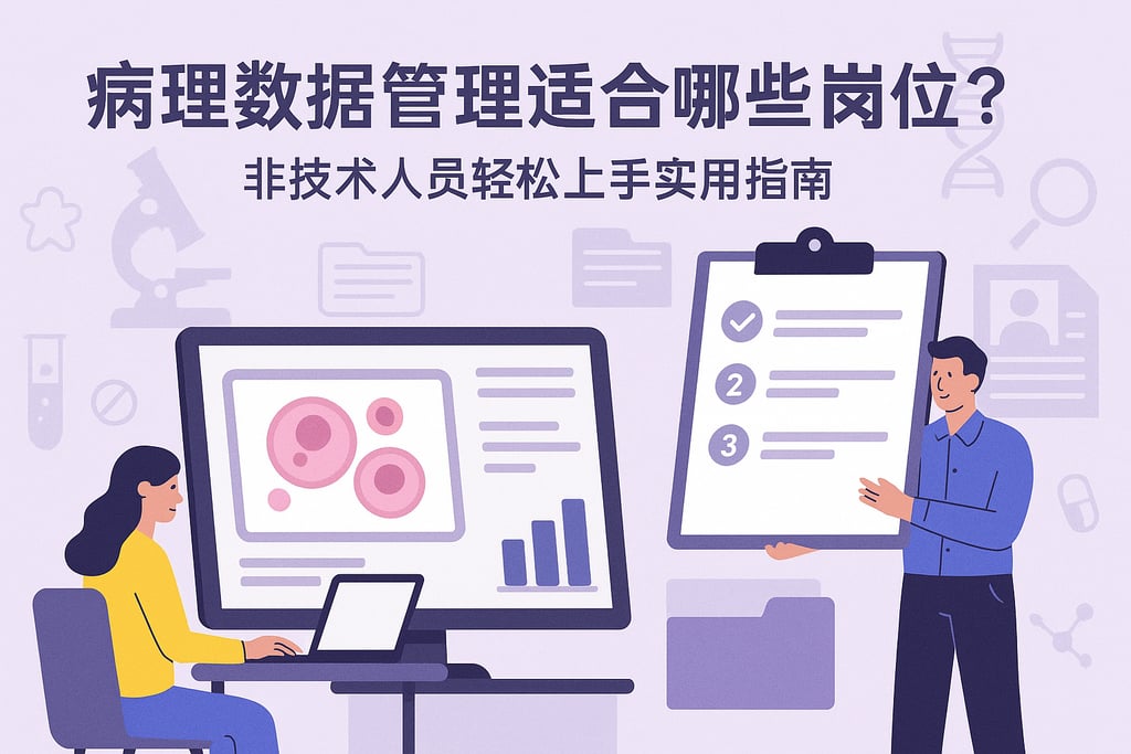 病理数据管理适合哪些岗位？非技术人员轻松上手实用指南