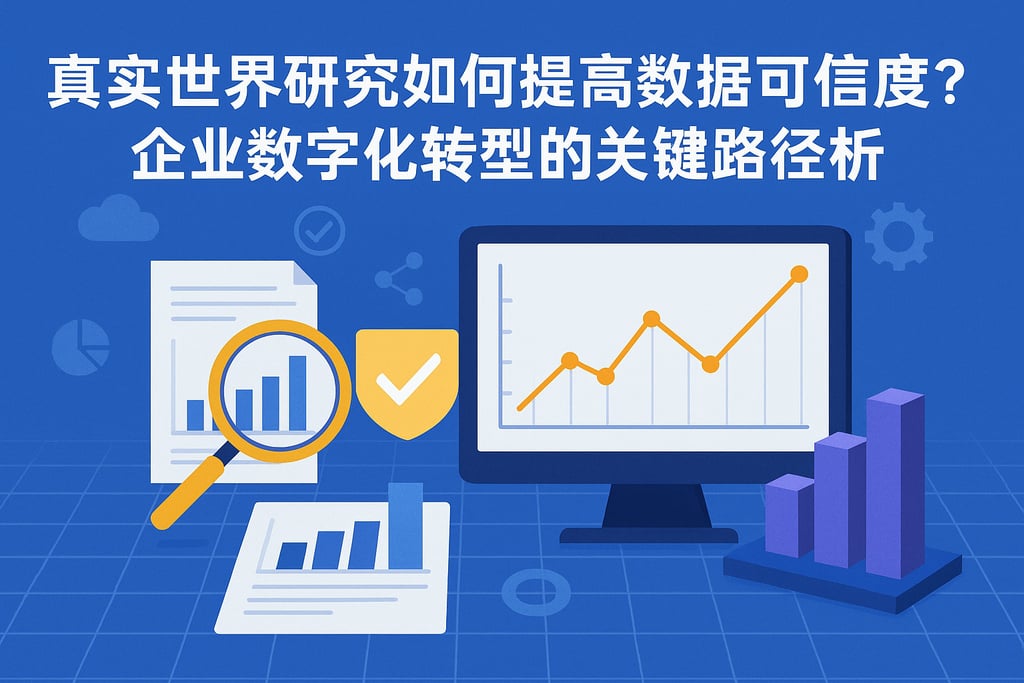 真实世界研究如何提高数据可信度？企业数字化转型的关键路径解析