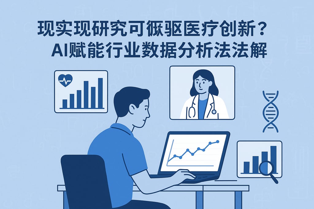 真实世界研究能否驱动医疗创新？AI赋能行业数据分析方法详解