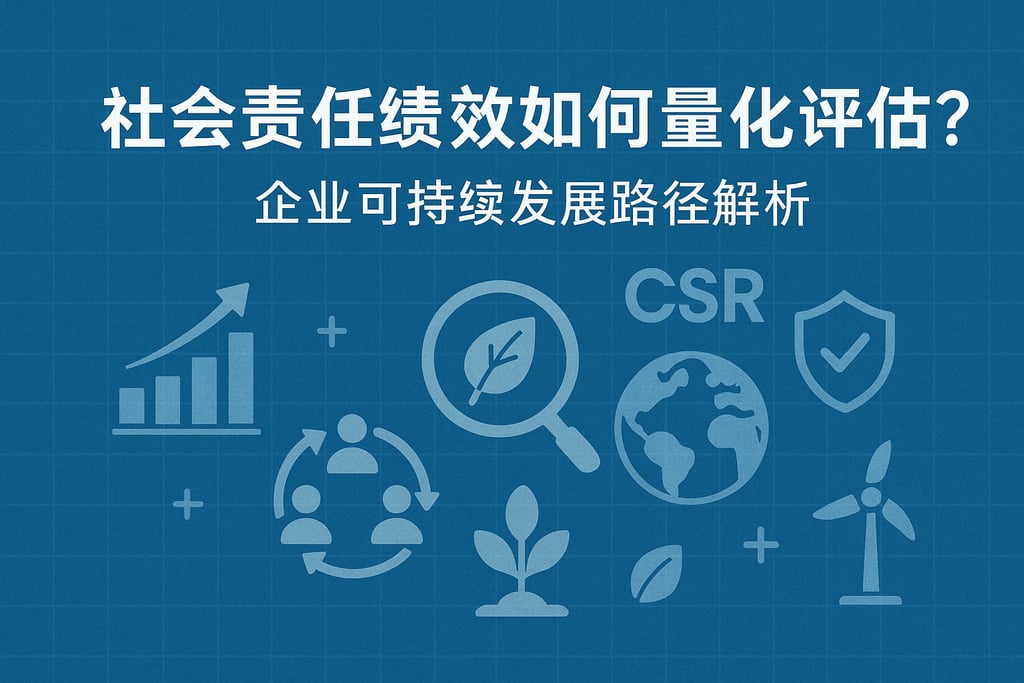 社会责任绩效如何量化评估？企业可持续发展路径解析