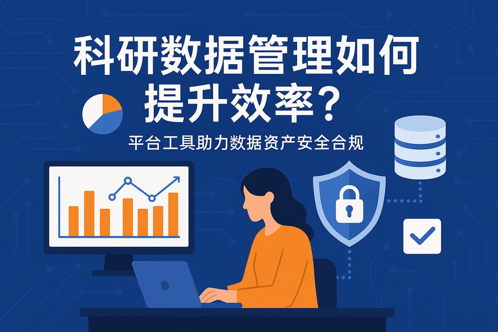 科研数据管理如何提升效率？平台工具助力数据资产安全合规