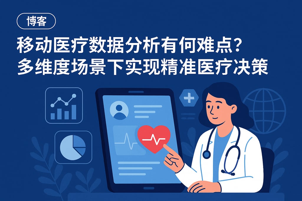 移动医疗数据分析有何难点？多维度场景下实现精准医疗决策