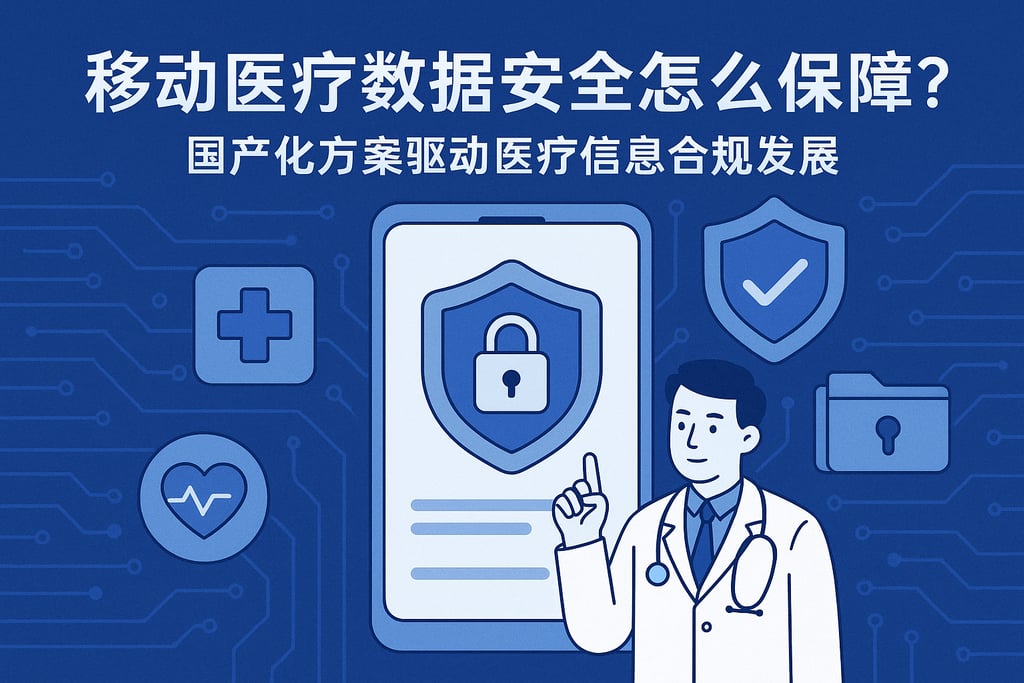 移动医疗数据安全怎么保障？国产化方案驱动医疗信息合规发展