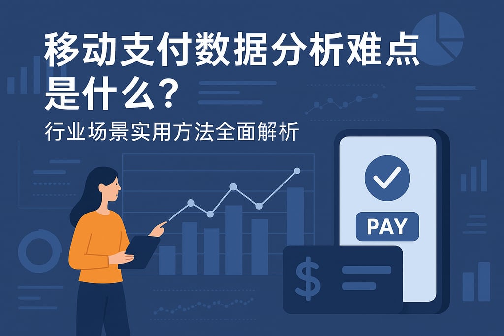 移动支付数据分析难点是什么？行业场景实用方法全面解析
