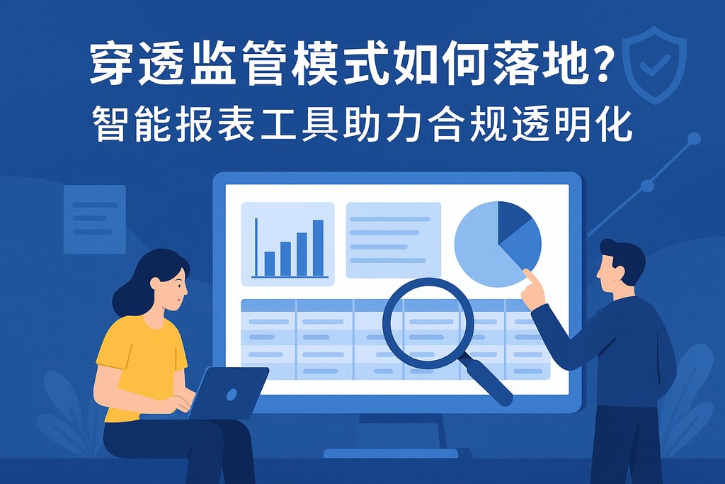 穿透监管模式如何落地？智能报表工具助力合规透明化