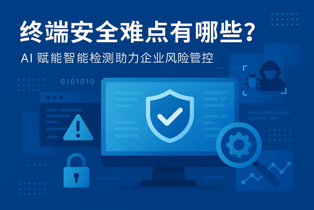 终端安全难点有哪些？AI赋能智能检测助力企业风险管控