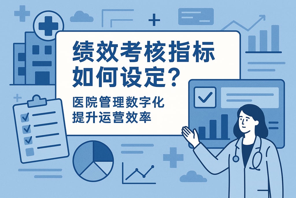 绩效考核指标如何设定？医院管理数字化提升运营效率
