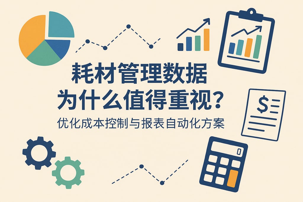 耗材管理数据为什么值得重视？优化成本控制与报表自动化方案