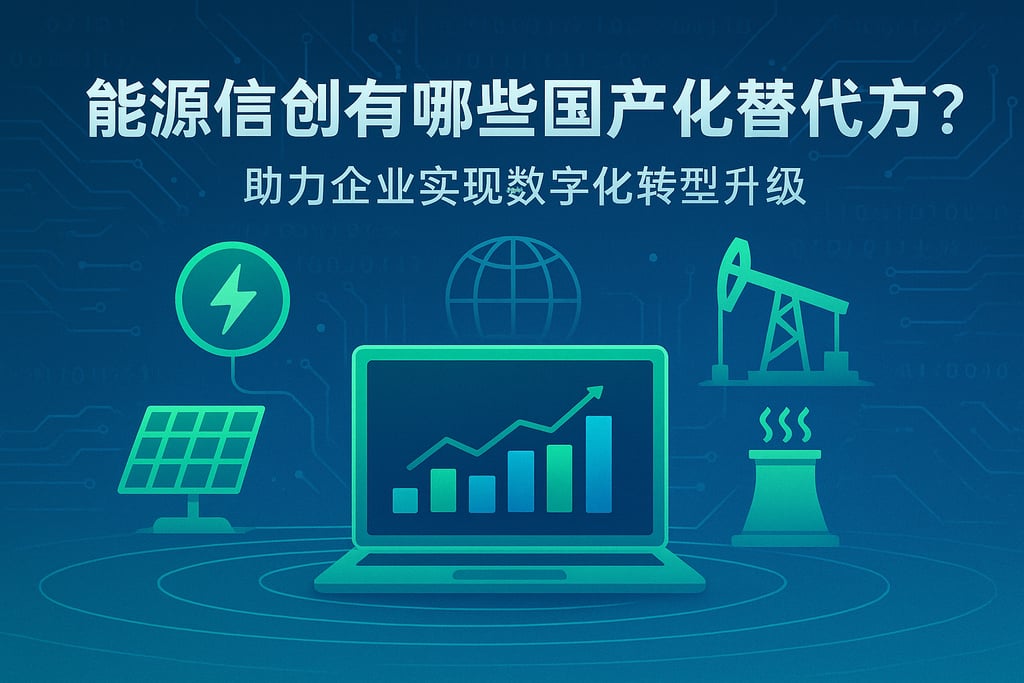 能源信创有哪些国产化替代方案？助力企业实现数字化转型升级