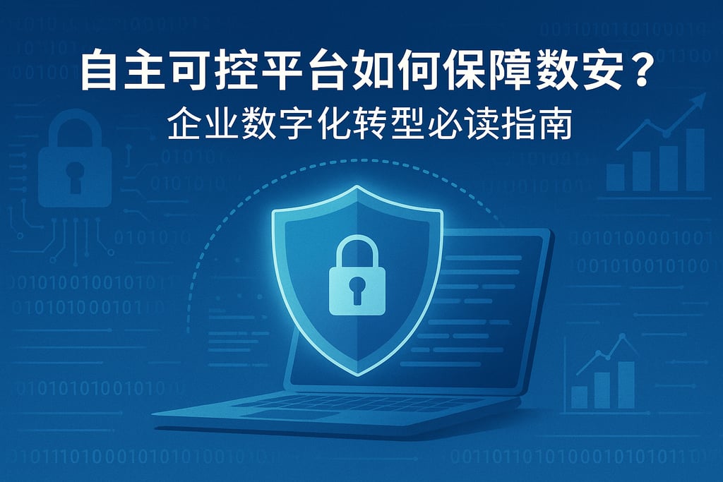 自主可控平台如何保障数据安全？企业数字化转型必读指南