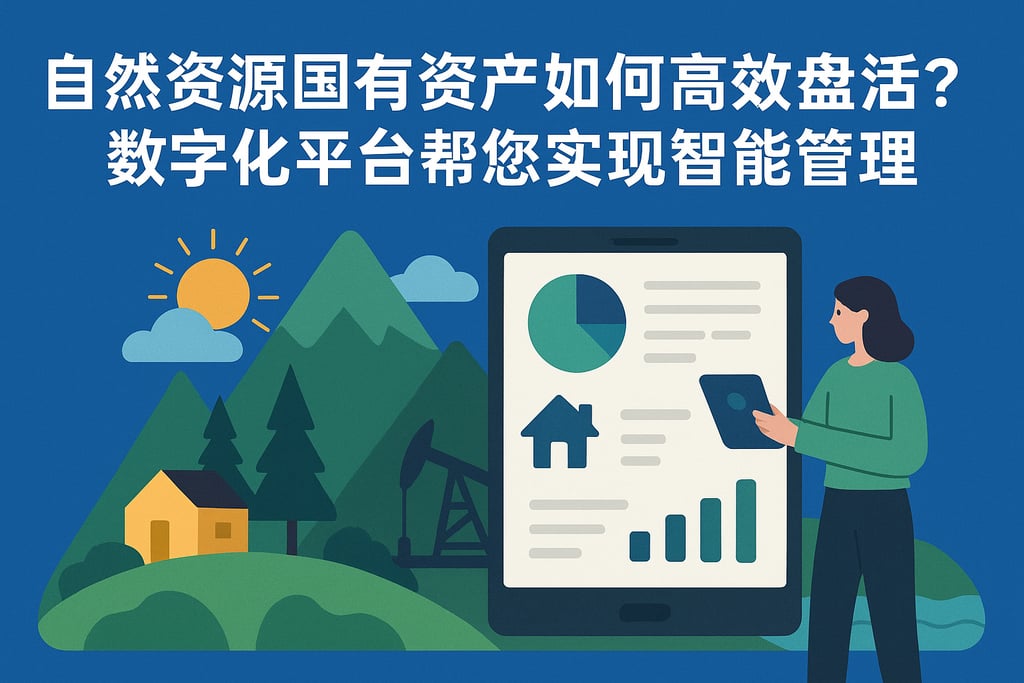 自然资源国有资产如何高效盘活？数字化平台帮您实现智能管理