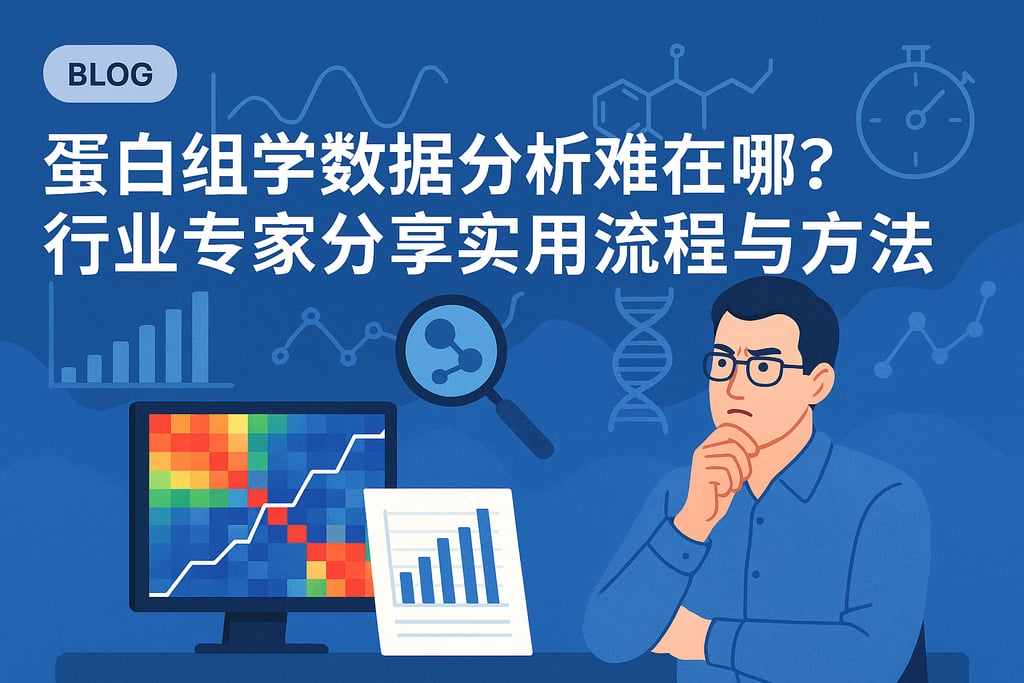 蛋白组学数据分析难在哪？行业专家分享实用流程与方法