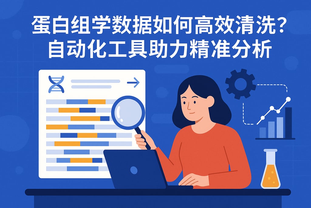 蛋白组学数据如何高效清洗？自动化工具助力精准分析