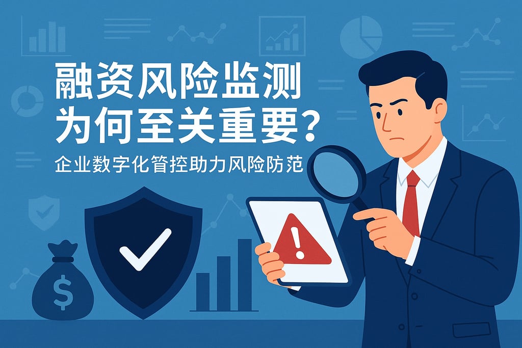 融资风险监测为何至关重要？企业数字化管控助力风险防范