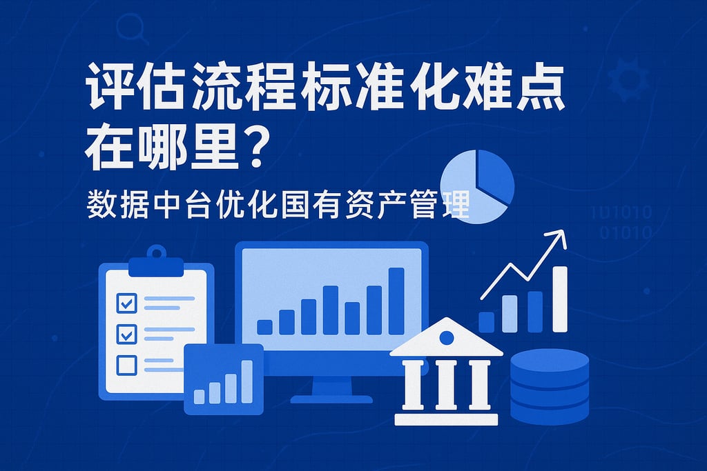 评估流程标准化难点在哪里？数据中台优化国有资产管理