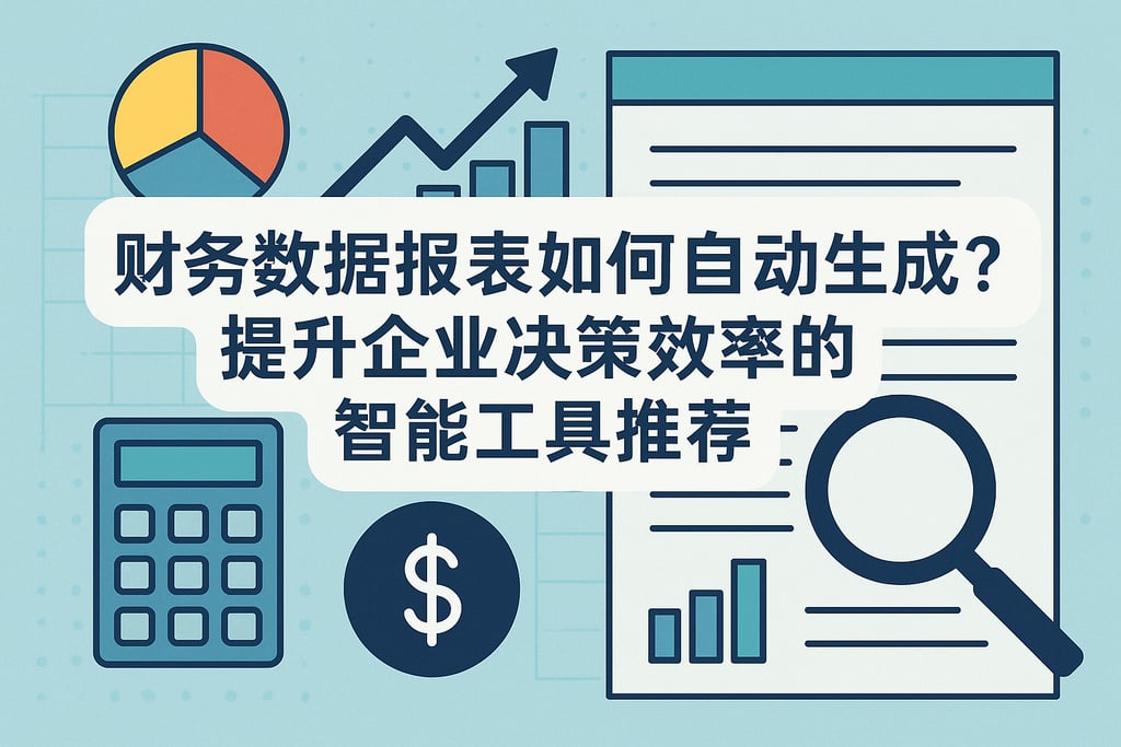 财务数据报表如何自动生成？提升企业决策效率的智能工具推荐