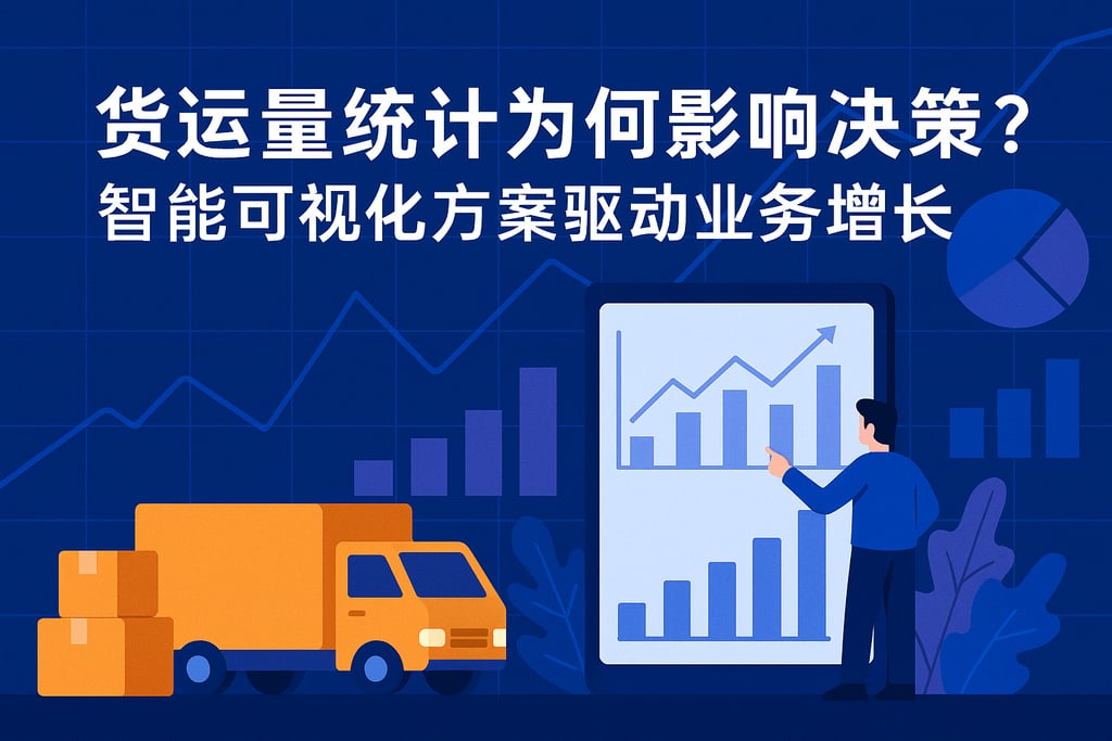 货运量统计为何影响决策？智能可视化方案驱动业务增长