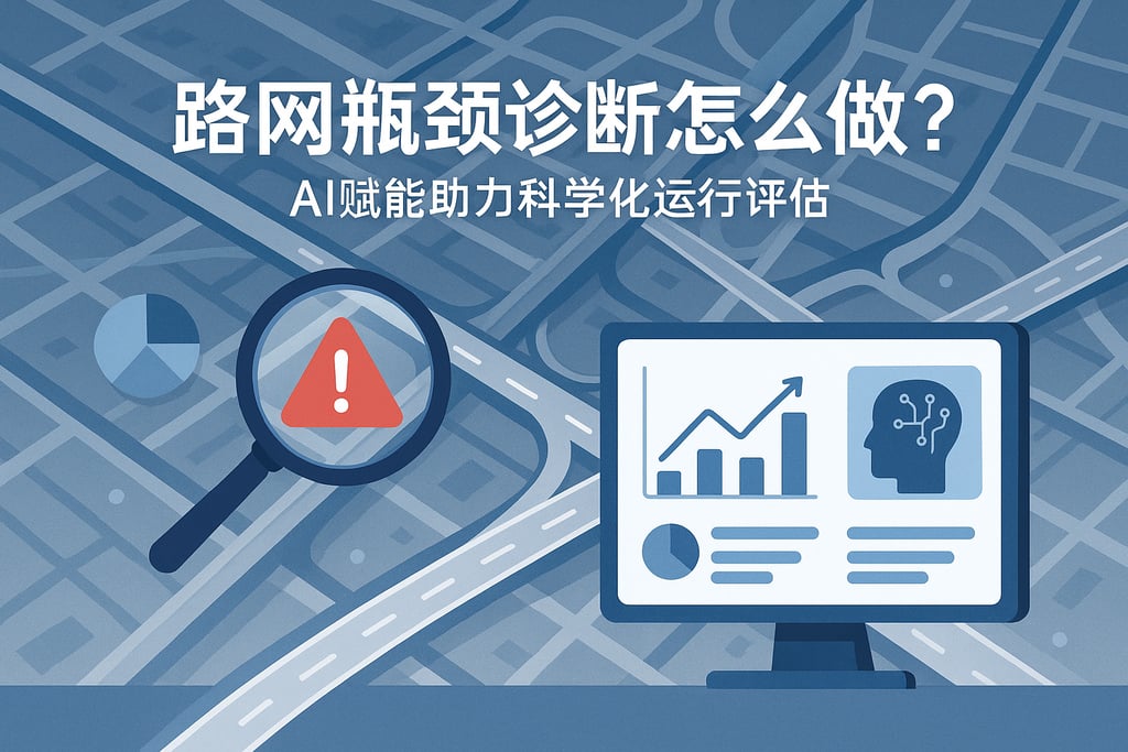 路网瓶颈诊断怎么做？AI赋能助力科学化运行评估