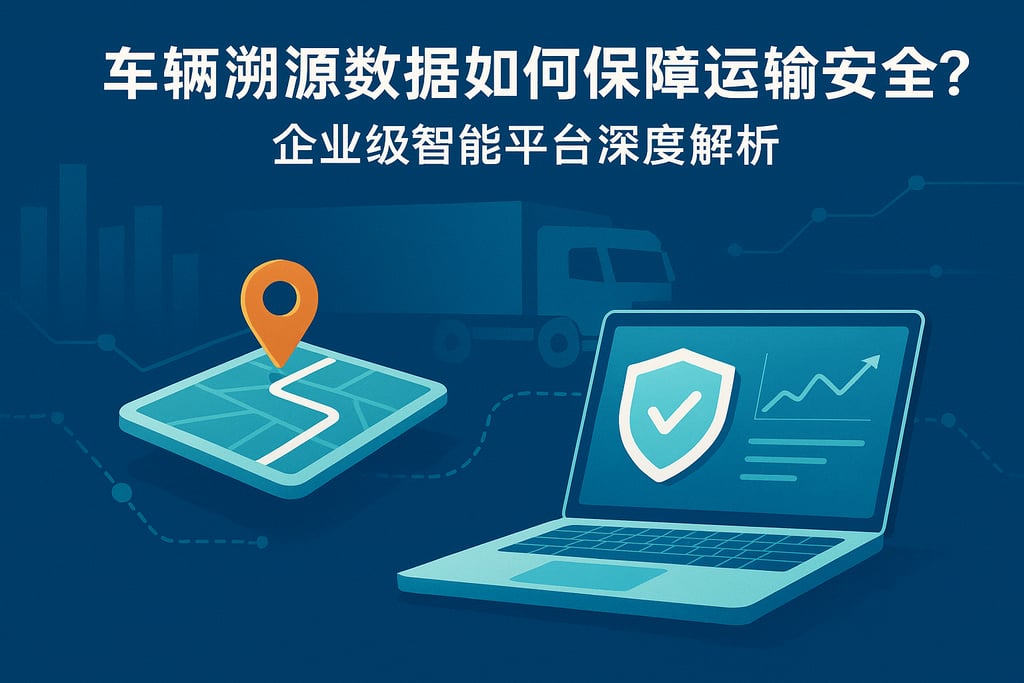 车辆溯源数据如何保障运输安全？企业级智能平台深度解析