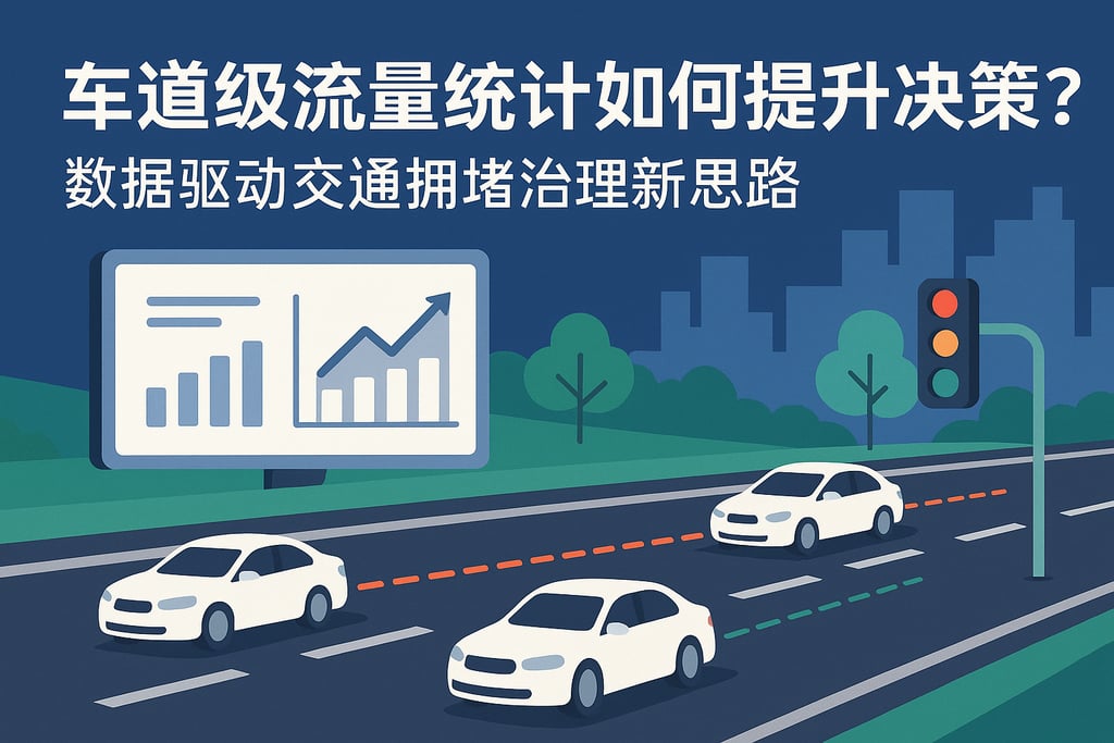 车道级流量统计如何提升决策？数据驱动交通拥堵治理新思路