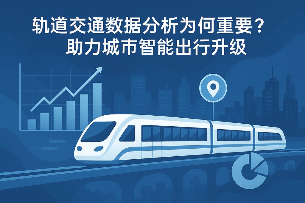 轨道交通数据分析为何重要？助力城市智能出行升级