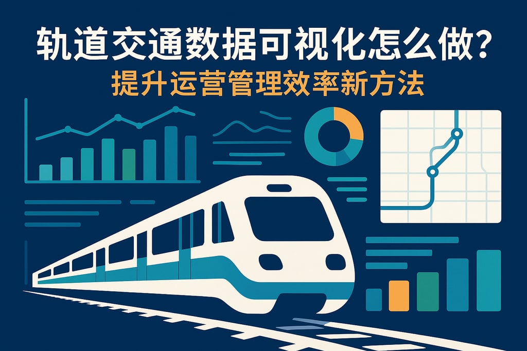 轨道交通数据可视化怎么做？提升运营管理效率新方法