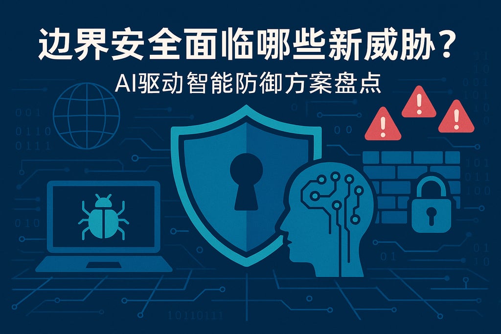 边界安全面临哪些新威胁？AI驱动智能防御方案盘点