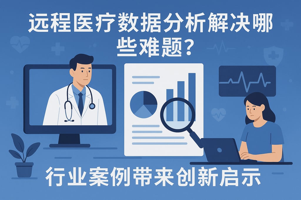 远程医疗数据分析能解决哪些难题？行业案例带来创新启示