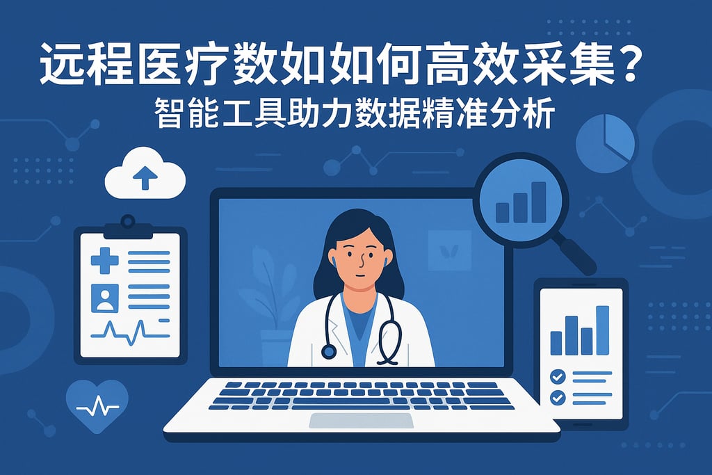 远程医疗数据如何高效采集？智能工具助力数据精准分析