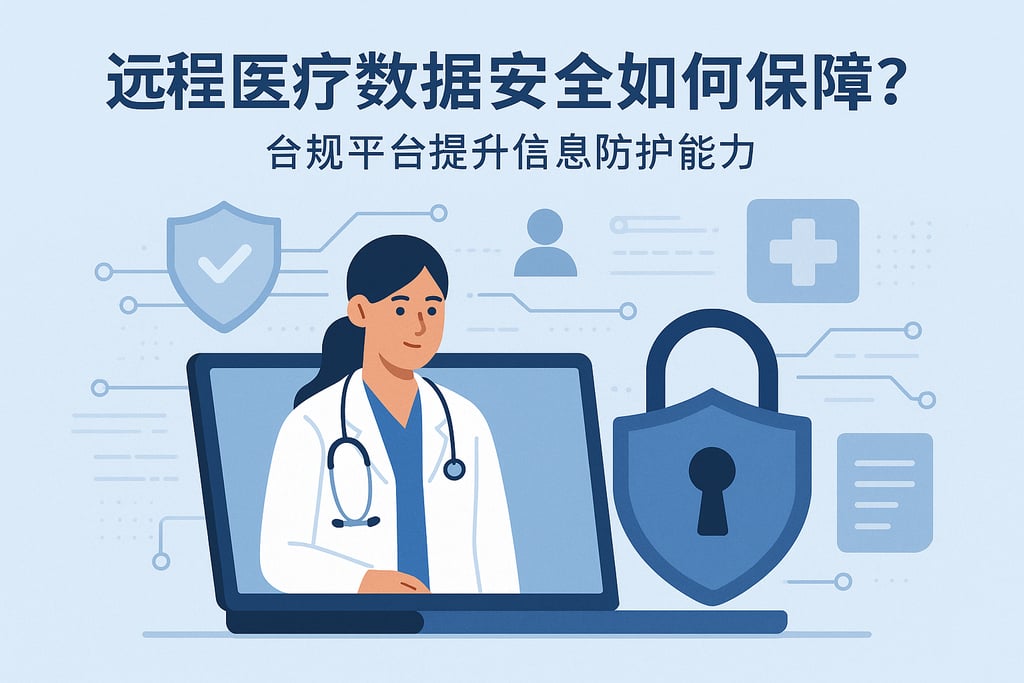 远程医疗数据安全如何保障？合规平台提升信息防护能力