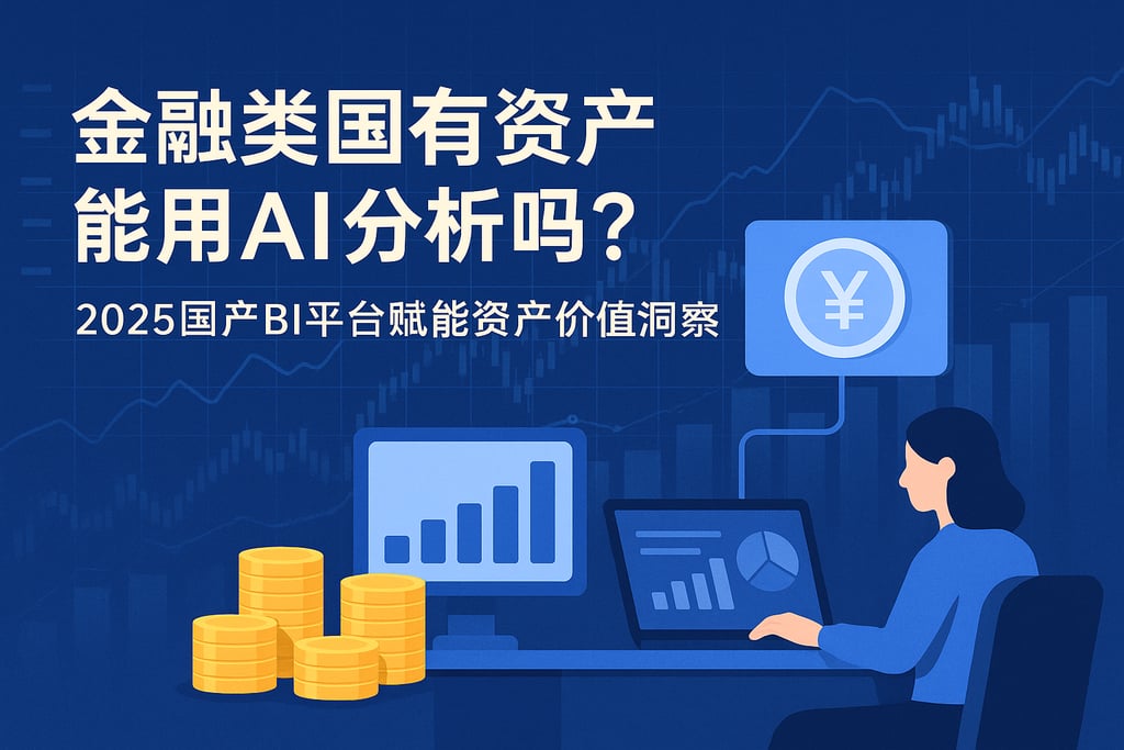 金融类国有资产能用AI分析吗？2025国产BI平台赋能资产价值洞察