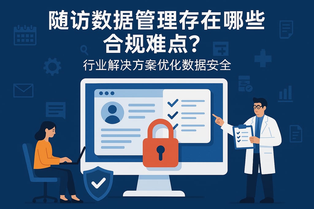 随访数据管理存在哪些合规难点？行业解决方案优化数据安全