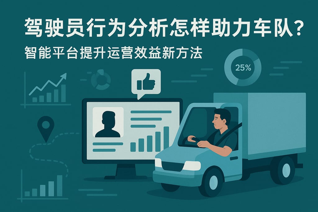 驾驶员行为分析怎样助力车队？智能平台提升运营效益新方法