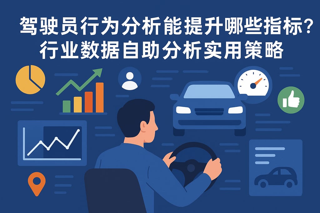 驾驶员行为分析能提升哪些指标？行业数据自助分析实用策略