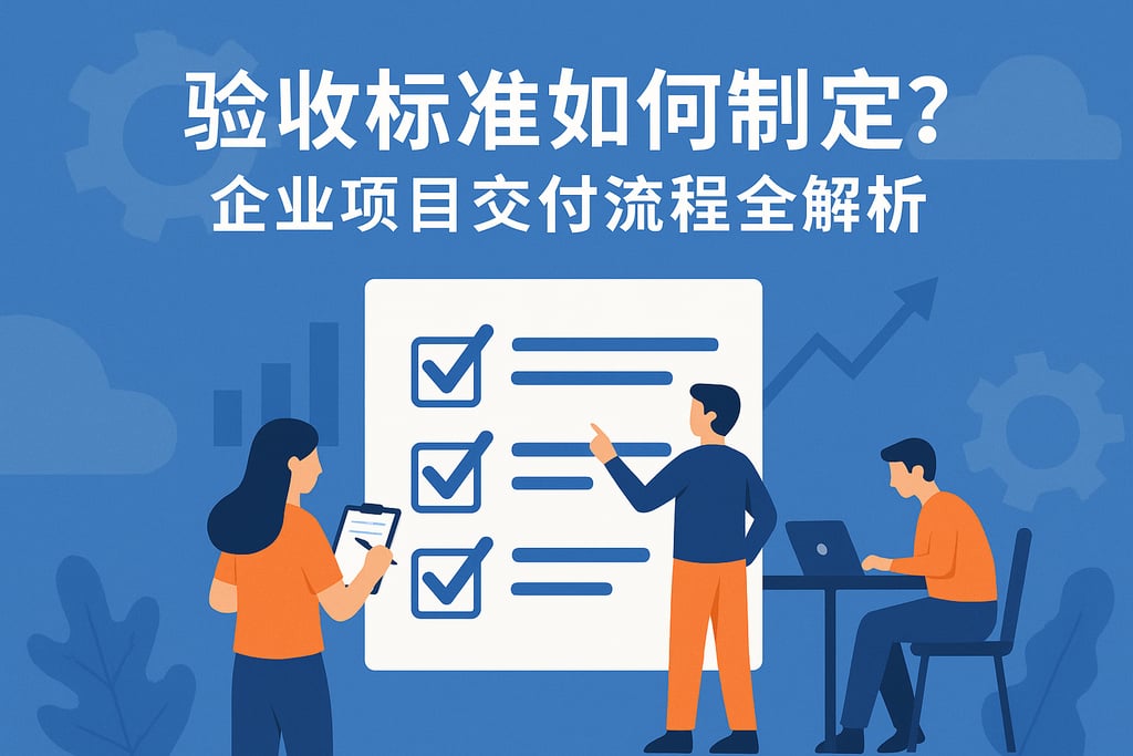 验收标准如何制定？企业项目交付流程全解析