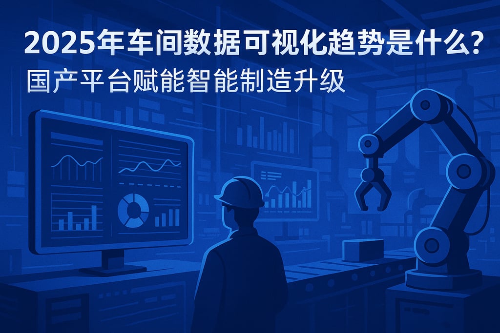 2025年车间数据可视化趋势是什么？国产平台赋能智能制造升级