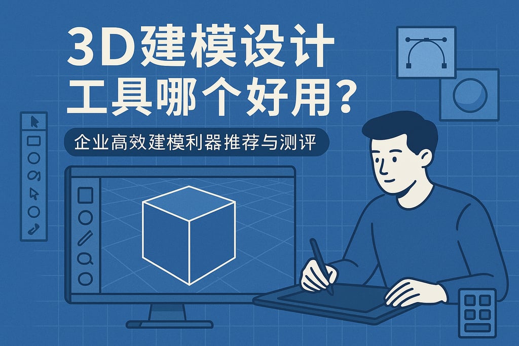 3D建模设计工具哪个好用？企业高效建模利器推荐与测评